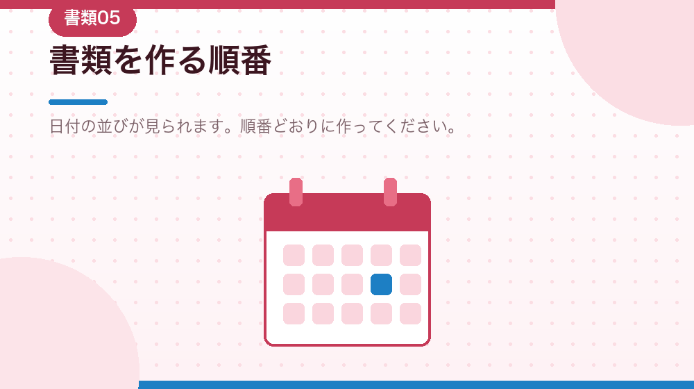 書類を作る順番を、会社設立の流れに沿って解説する|合同会社の会社設立の解説イラスト